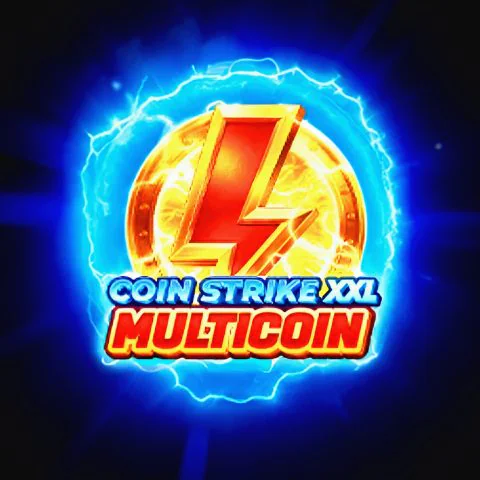 Portada de la versión XXL con monedas y rayos sobre fondo azul eléctrico.